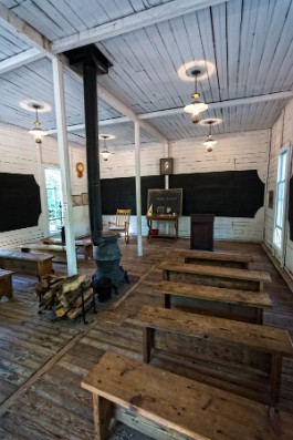 Log Cabin Village, Marine School